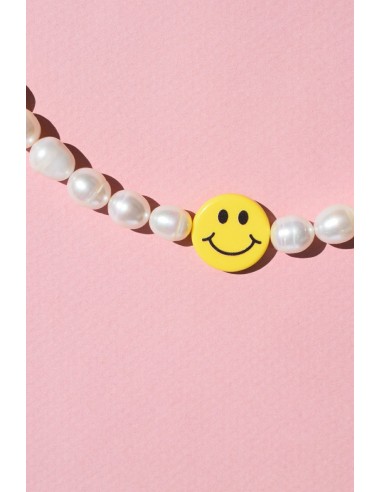Collar Colores Perlas y Smile Grande